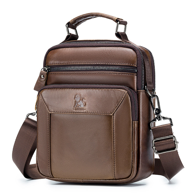 Genuine Leather Messenger Sling Bag Crossbody Shoulder Travel Business Bags