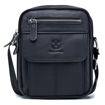 Men Genuine Leather Bags Shoulder Everyday Casual Messenger Handbag