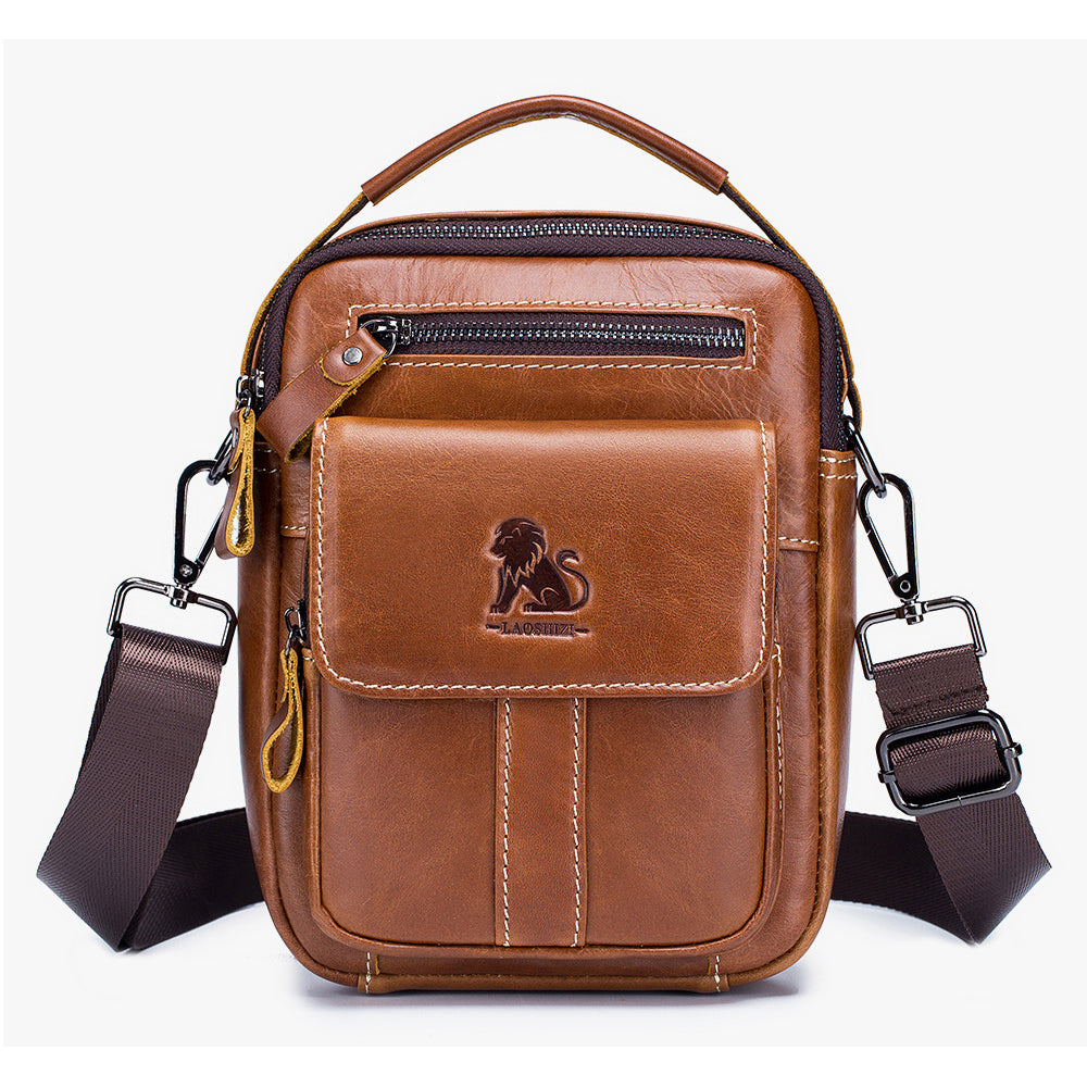 Genuine Leather Messenger Sling Bag Crossbody Shoulder Travel Business Bags